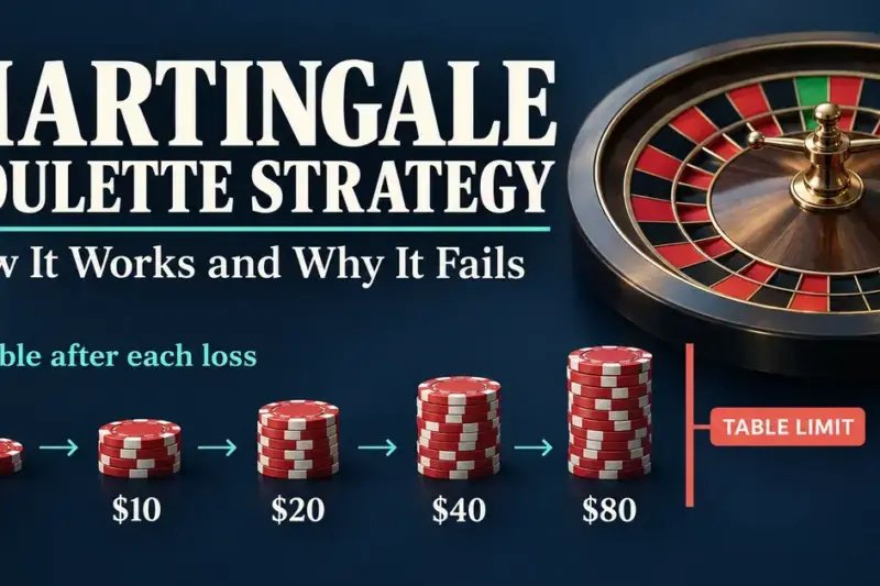 Martingale Roulette Strategy: How It Works and Why It Fails