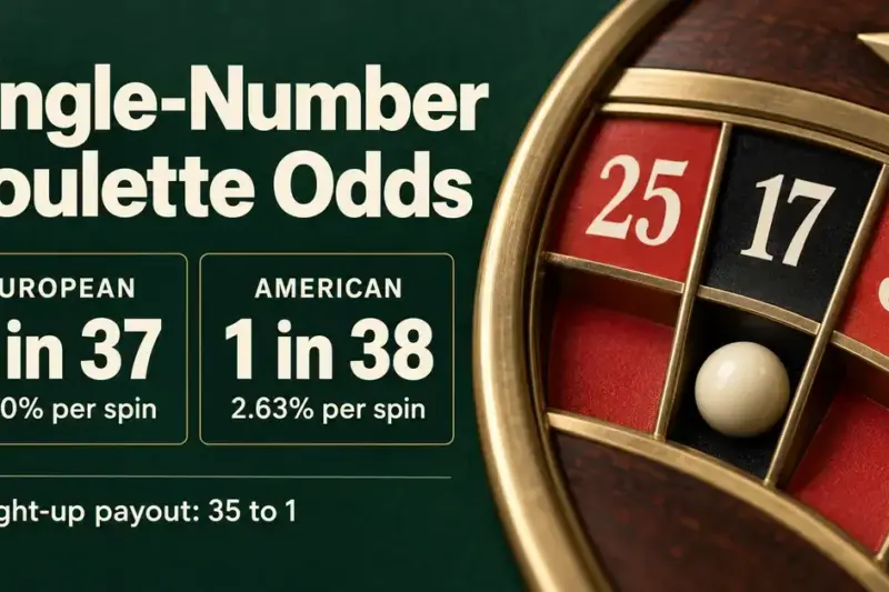 What Are the Odds of Hitting a Single Number in Roulette?
